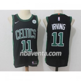 Camiseta Hombre Boston Celtics Kyrie Irving 11 Nike 2017-18 Negro Swingman